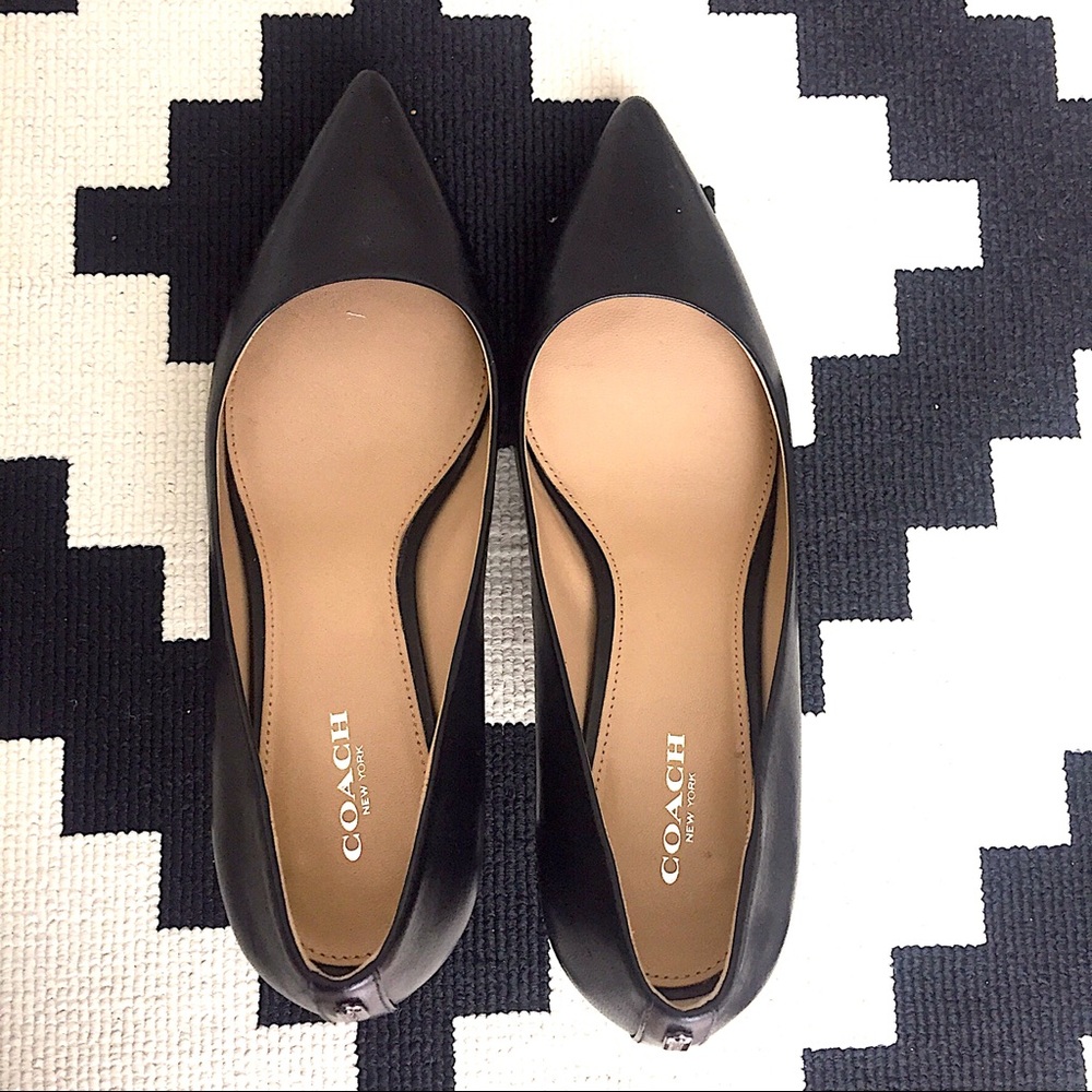 Coach Leather Pumps
